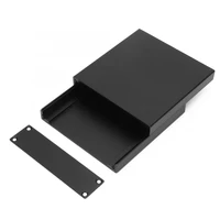 2598100mm circuit board gprs instrument aluminum cooling box diy electronic project enclosure case for printed circuit board