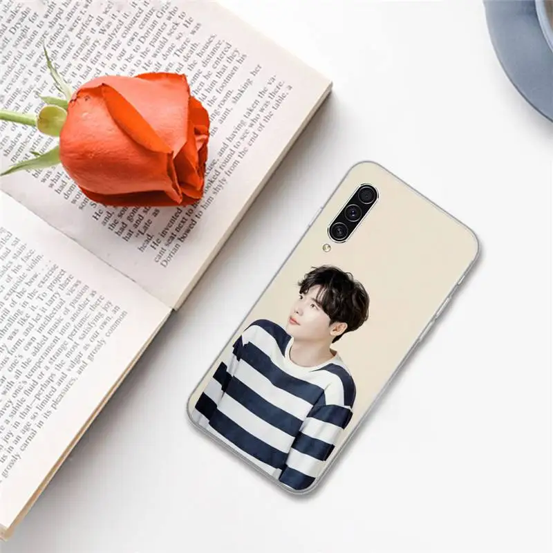

Idol Lee Jong Suk Korean star Phone Case For Samsung A S M Note 9 10 20 fe 21 71 30 ultra plus 5g 11 31 51 s