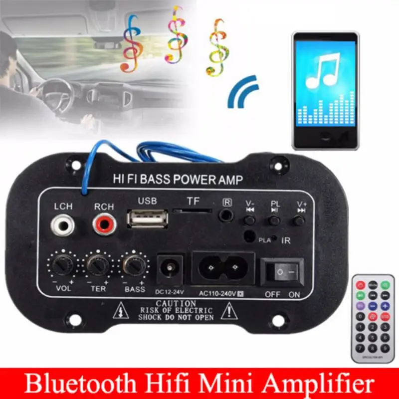 Автомобильный радиоприемник MP3 декодер Bluetooth Hi Fi усилитель USB радио аудио модуль