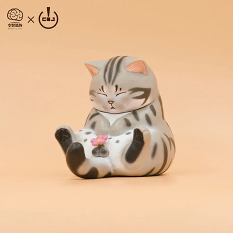 Подлинная Дин Данг кошка глухая коробка пустота для создания кота колокольчик № 2 Uncle Ma Meng ручной работы украшения куклы - Цвет: Cheese cat