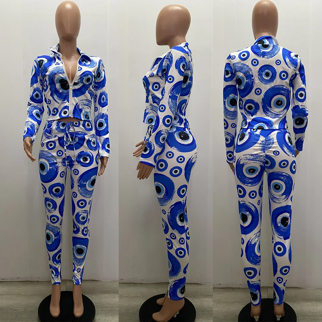 Женские спортивные костюмы с принтом Лидер продаж пальто на молнии