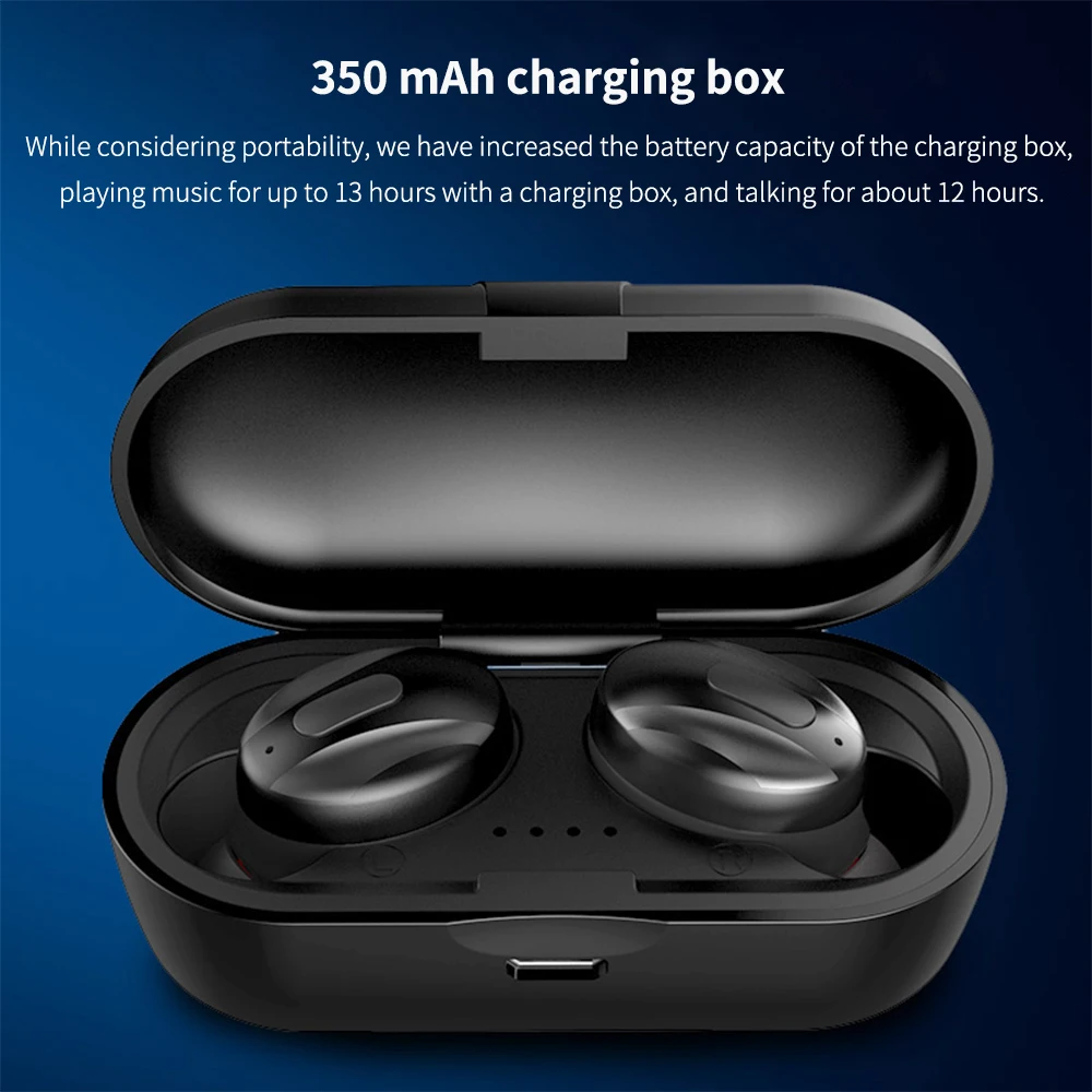 TWS-наушники XG15 беспроводные Bluetooth 5 0 с микрофоном 350 мА · ч | Электроника