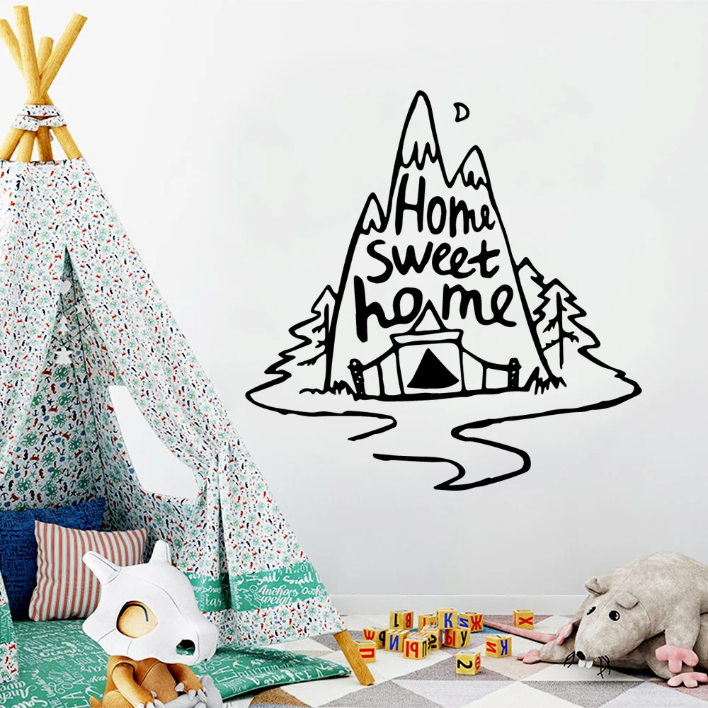 Вдохновляющие цитаты фраза Наклейка на стену для украшения дома Жилая декор