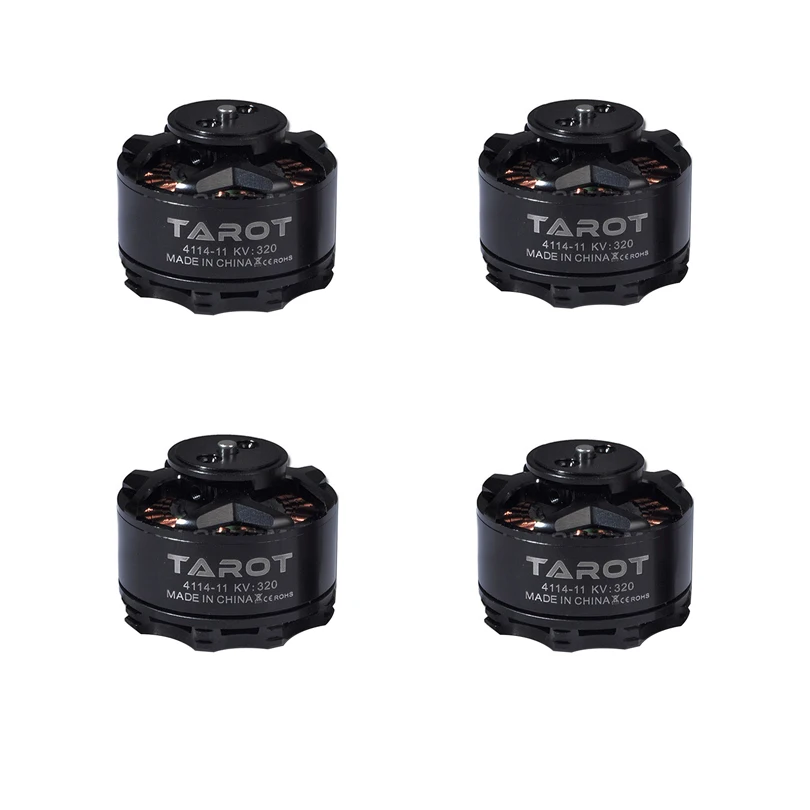 Таро 4114 320KV мульти-ротор бесщеточный мотор золотой черный для DIY Дрон RC Квадрокоптер комплект TL100B08-01