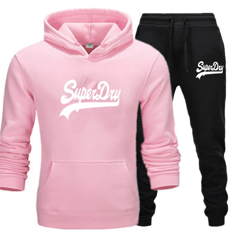 

Autumn Winter Men's Sets Brand Sportswear Tracksuits 2 Piece Sets Men's Clothes Hoodies+Pants Sets Male Streetswear Coat Jackets