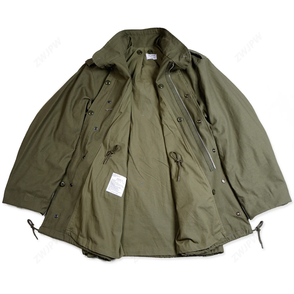Ww2 корейский военный вьетнамский Американский армейский плащ M65 ретро хлопковая
