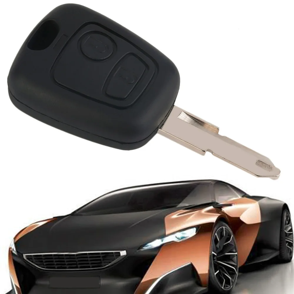 1 шт. сменный 2 кнопки дистанционного ключа Fob чехол с лезвием корпус подходит для