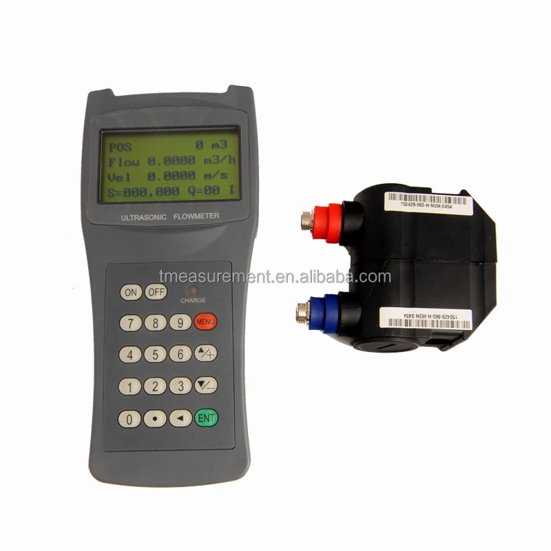 

TDS-100H portable ultrasonic flowmeter price flow meter with M2 sensor