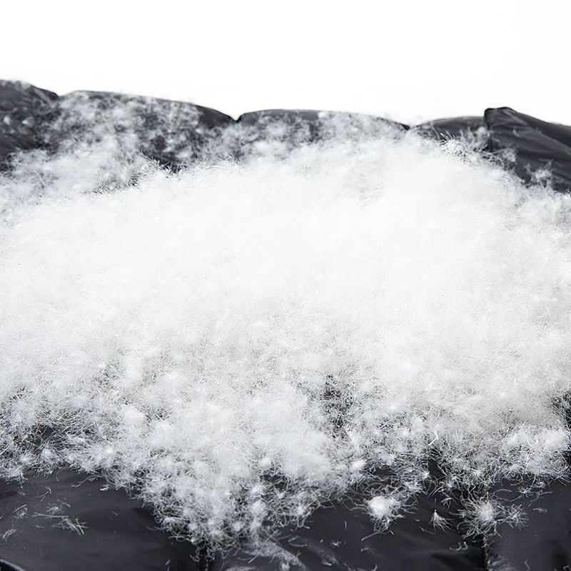 Женское зимнее длинное пальто новое ультра легкое белое пуховое женский стоячий