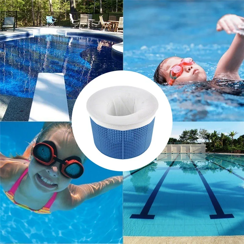 

20/30 Pcs/Set Filter Storage Pool Skimmer Socks Nylon Swimming Pool Filter Socks For Baskets Skimmers White Pool Supplies
