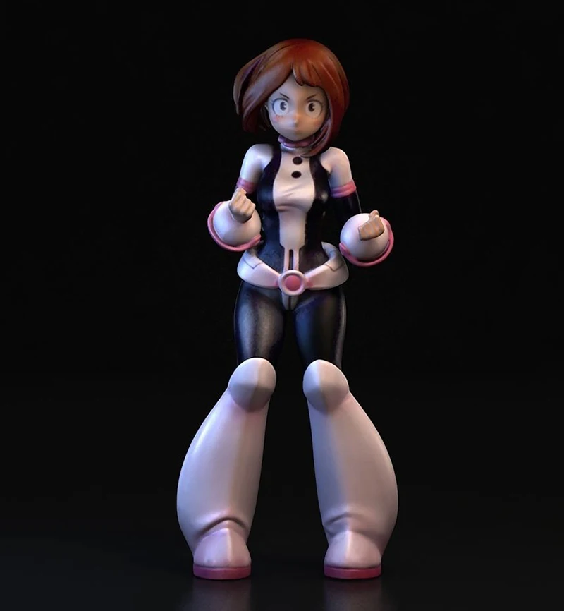 

1/24 75mm 1/18 100mm Resin Model Cartoon Girl Figure Unpainted No Color RW-450