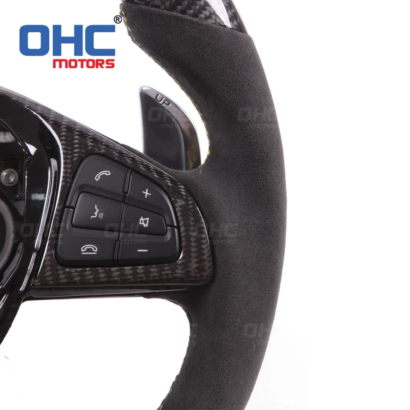 Рулевое колесо из углеродного волокна для Mercedes Benz W205 S205 C63 S213 W213 X156 C117 X117 W218 X218 C257 |