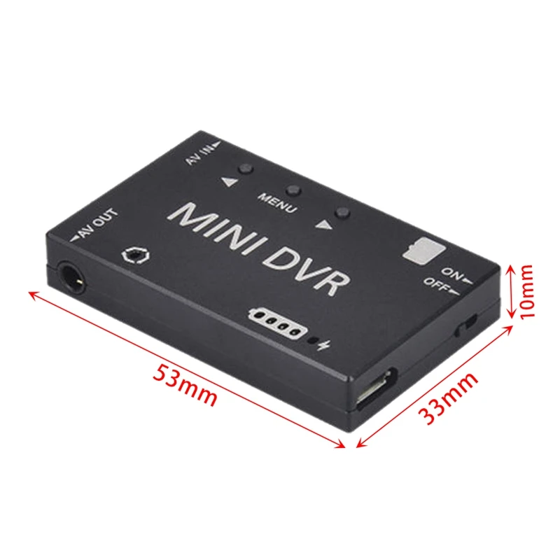 LST Мини FPV DVR Модуль NTSC/PAL переключаемый Видео Аудио рекордер для RC моделей