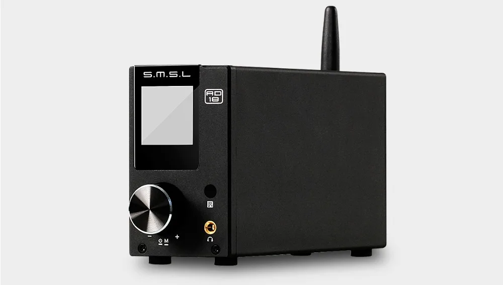 SMSL AD18 80W2 Bluetooth 4 2 Hi-Fi USB DSP цифровой усилитель мощности ЦАП-усилители звука |
