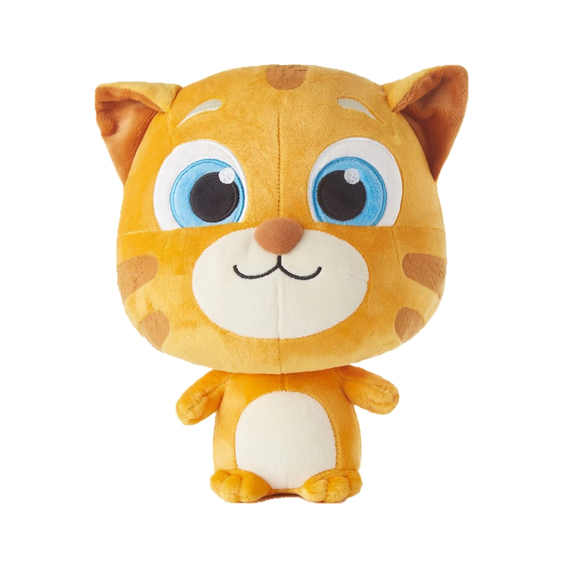Мягкие плюшевые милые игрушки рыжий кот Говорящий Том и друзья животные куклы Рождественский подарок на день рождения для детей