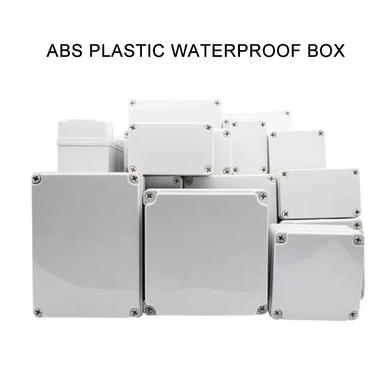 High-end Quality IP67 Waterproof DIY Electrical Junction Box ABS plastic Enclosure Case Outdoor Distribution box 130*80*85mm |