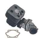 Пучковый клапан и блок установки цилиндра Dio куб. См, газовый моторизованный велосипед, 2-тактная впускная труба двигателя, адаптер и цилиндр куб. См