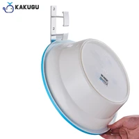 kakugu multifunction washbasin stand wall hanging free perforated toilet aluminum shelves hooks wash basin