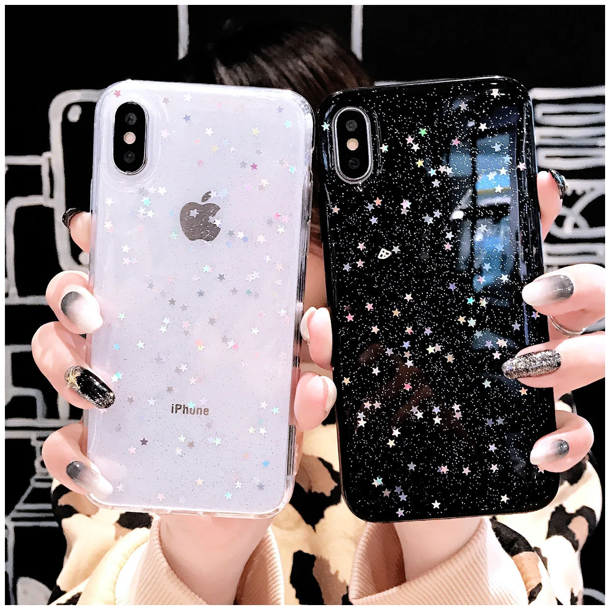 Мягкий Блестящий блестящий чехол со звездой для Xiaomi redmi note 7 xiomi Redmi 8 5 6 pro Mi 9 Lite |