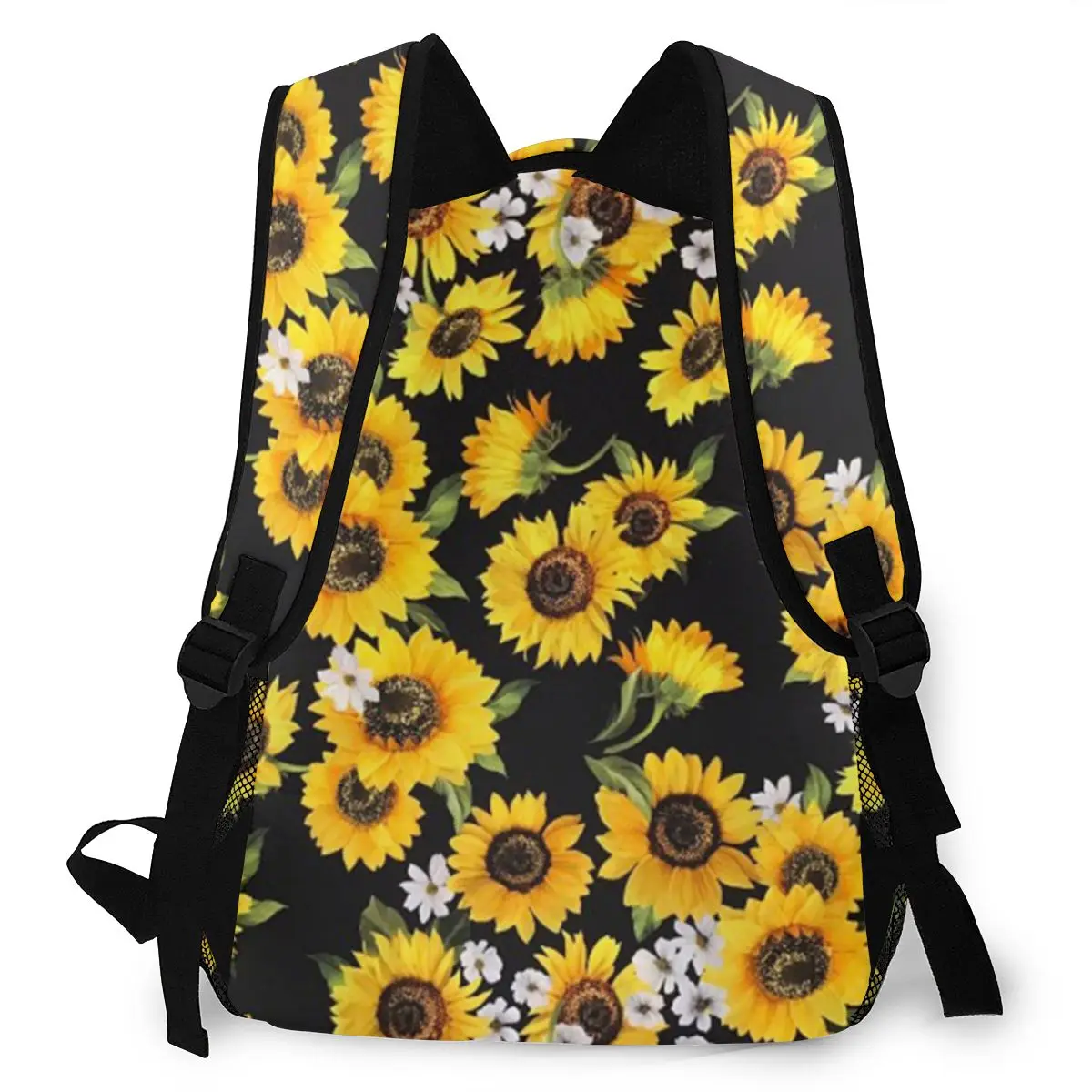 Женский и мужской рюкзак с 3D-принтом подсолнухов | Багаж сумки