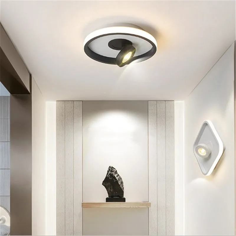 

Led простой современный поверхностный монтируемый поворачивающийся складывающийся прожектор для гостиной фон настенный креативный светильник для гардеробной