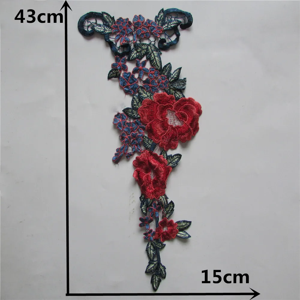 Fashion High quality DIY Embroidered Neckline Craft Sewing Accessories Patches Embroidery Lace Collar Clothing YL409-YL429 Hot | Дом и сад