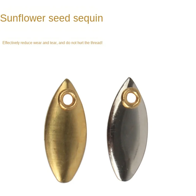 10/50 шт./пакет для рыбалки аттрактор Спиннер лезвий Гладкий Никель ложки камбала