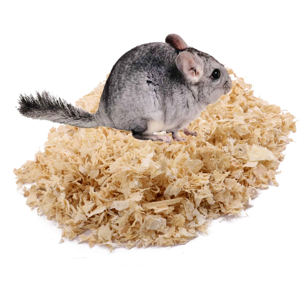 

500g/pack Soft Comfortable Easy Absorbent Wood Shavings Sawdust Animals Hamsters Guinea Pigs Bedding Breeding