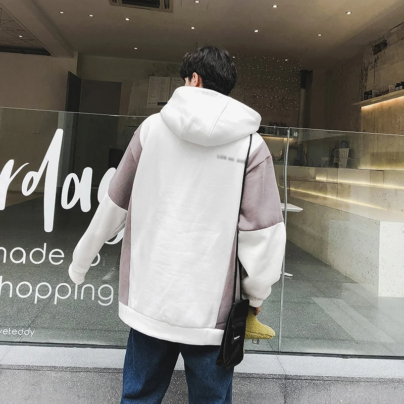 

2020 Brand Hoodie Men Sportswear Fashion Solid color Top Mens hoodies homem Hip Hop Casual Loose Sweatshirts hoodie Sport M-XXL