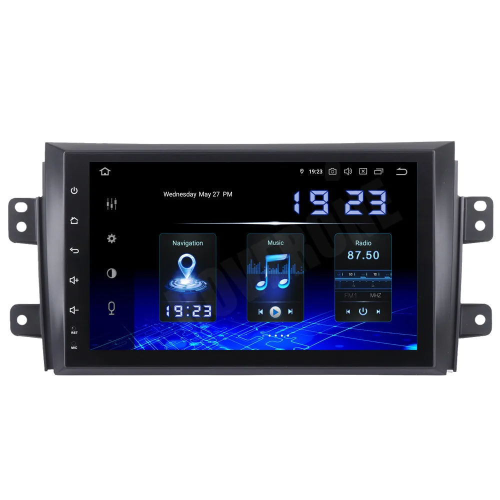 Автомагнитола для Suzuki SX4 2006 2011 Android 10 GPS навигация ГЛОНАСС Wi Fi зеркальное