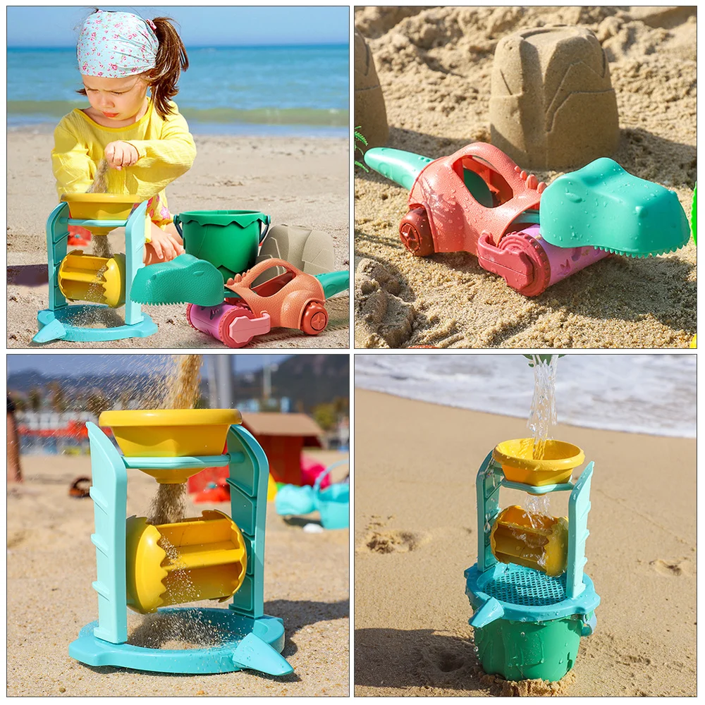 

1 Set of 11pcs Beach Playset Creative Sand Playing Set for Boys Girls