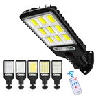 Уличная лампа на солнечной батарее, водонепроницаемый светильник с 3 светильник Мами освещения, с датчиком движения, светильник сада, патио, дорожек, двора