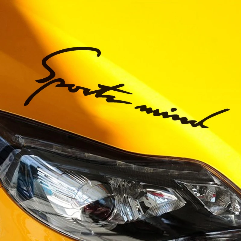 Автомобильная наклейка для Ford Focus ST Sports Mind Lights светоотражающая виниловая 2 цвета