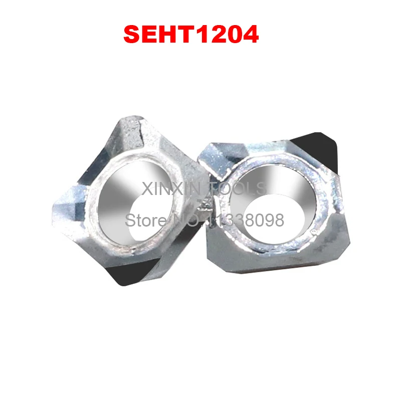 

SEHT1204 SEKT 1204 PCD фрезерный токарный инструмент токарный станок Режущий инструмент для режущих инструментов с ЧПУ лезвие