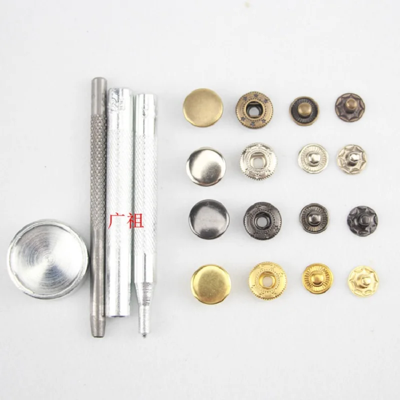 65 компл./упак. Diameter12mm кожи ремонт с металлическими клепками очки застежка DIY