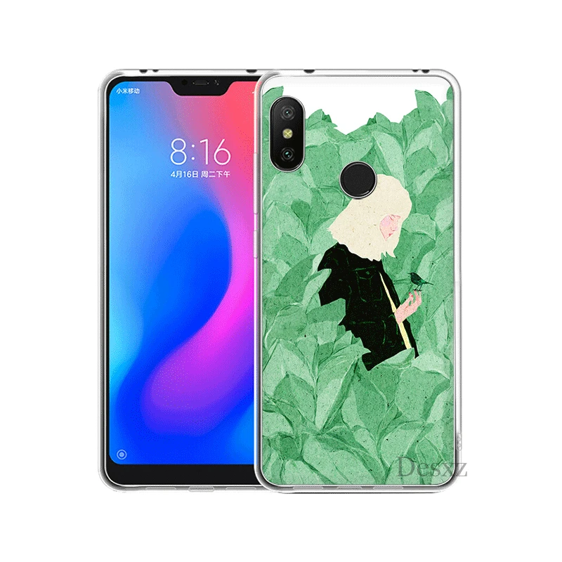 Mobile Phone Case For Xiaomi Mi 5 5S 6 Mix 2S 8 A1 A2 5X 6X Lite F1 9 9T MAX 3 A3 Pro CC9 CC9E Cover Llustration Colorfuly | Мобильные