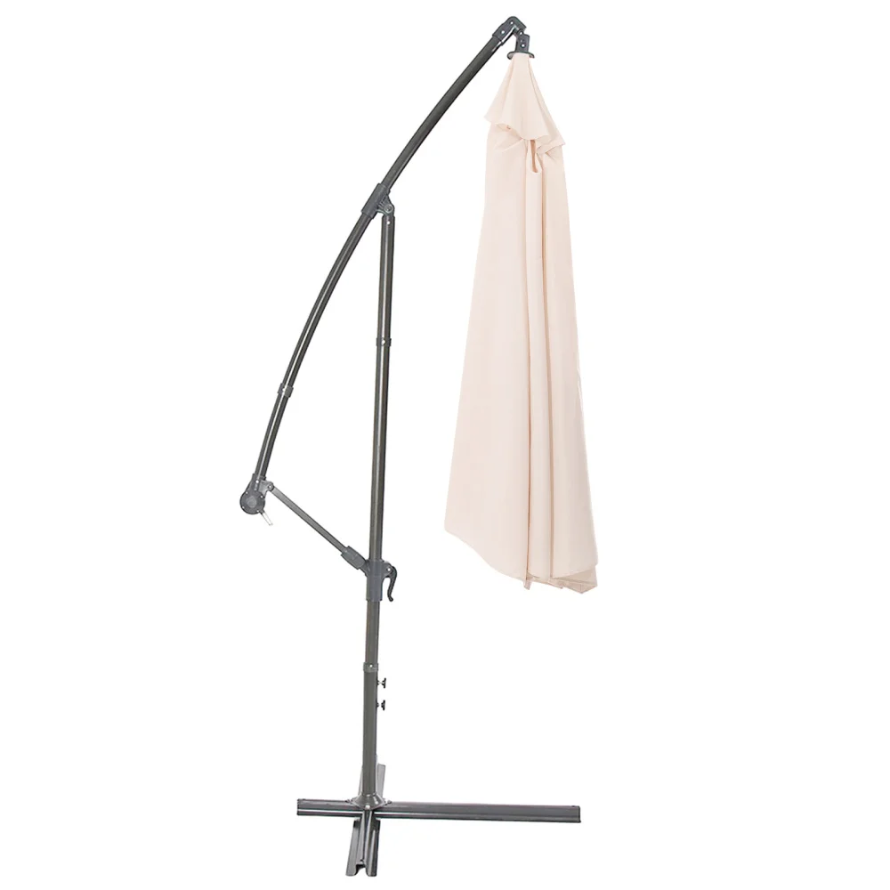 

Cabilock Patio Umbrella Anti-UV Umbrella Canopy Strong & Thick Sun Protection Beach Umbrella for Lawn Garden