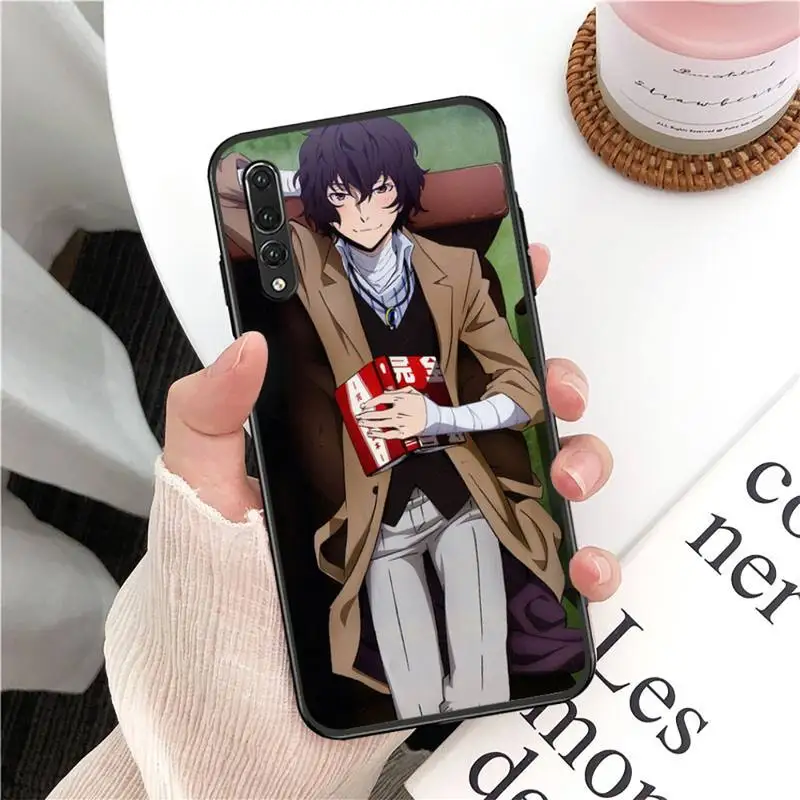 Чехол для телефона Maiyaca anime bungou stray dogs Dazai чехол Huawei P20 P30 Pro lite P smart Z Y5 Y6 Y7 Y9 |