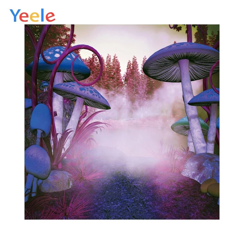 Сказочный сон лес гриб день рождения ребенка портрет фото фон Индивидуальные