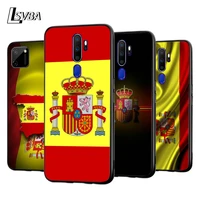 spain spanish flag for oppo a5 a9 a7 a11x a1k a12 a12e a31 a32 a53 a53s a72 a73 a93 ax7 pro 2020 2018 5g phone case