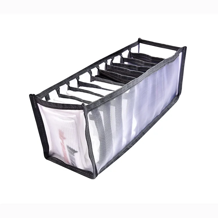 

11 Grids Underwear Storage Organizer for Clothes Separated Socks Shorts Bra Storage Boxs Dormitory Closet Organizer Drawer