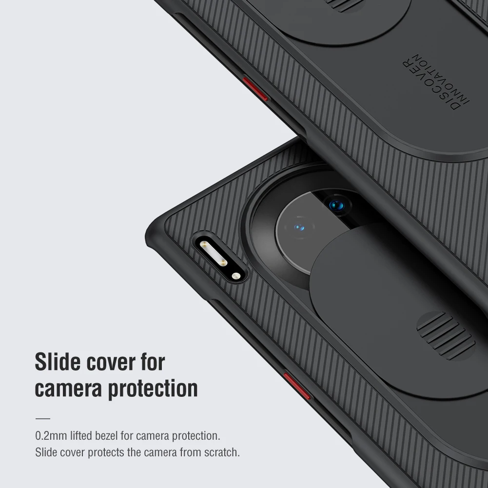 Чехол NILLKIN для Huawei Mate 30 с скользящей крышкой защиты камеры Pro защитный чехол