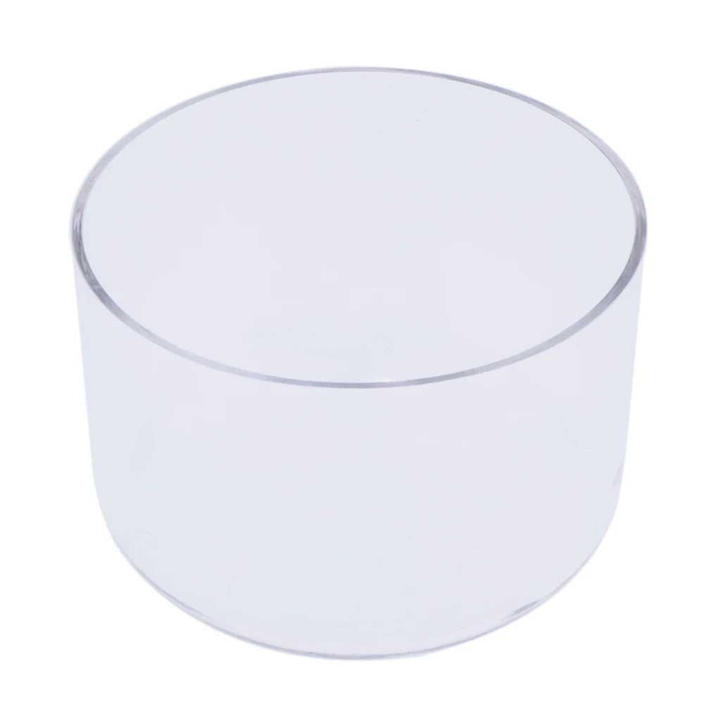 Музыкальные инструменты прозрачная Хрустальная чаша для пения корень C Note чакры 6