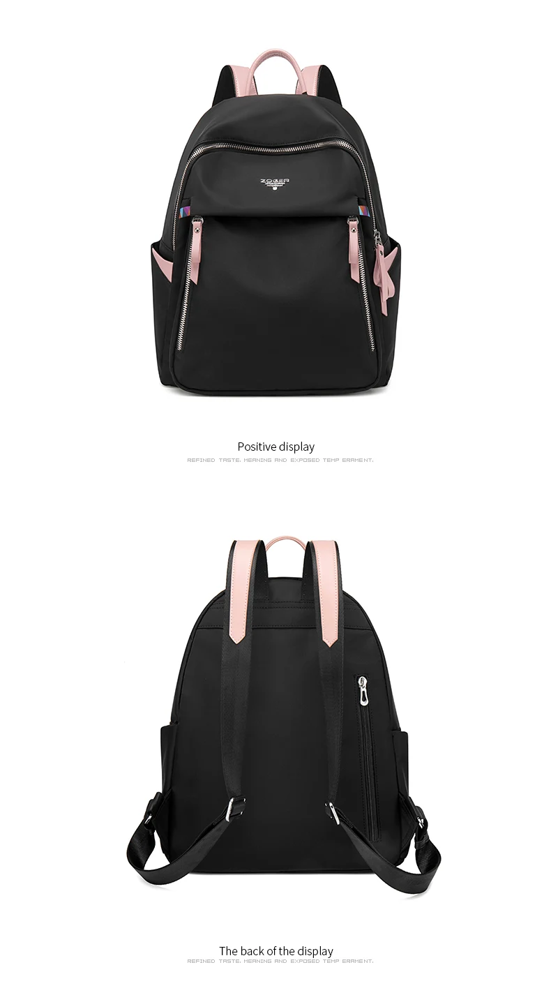 ZOGERmochila feminina new Oxford cloth casual simple backpack fashion canvas bag travel bag mochila mujer