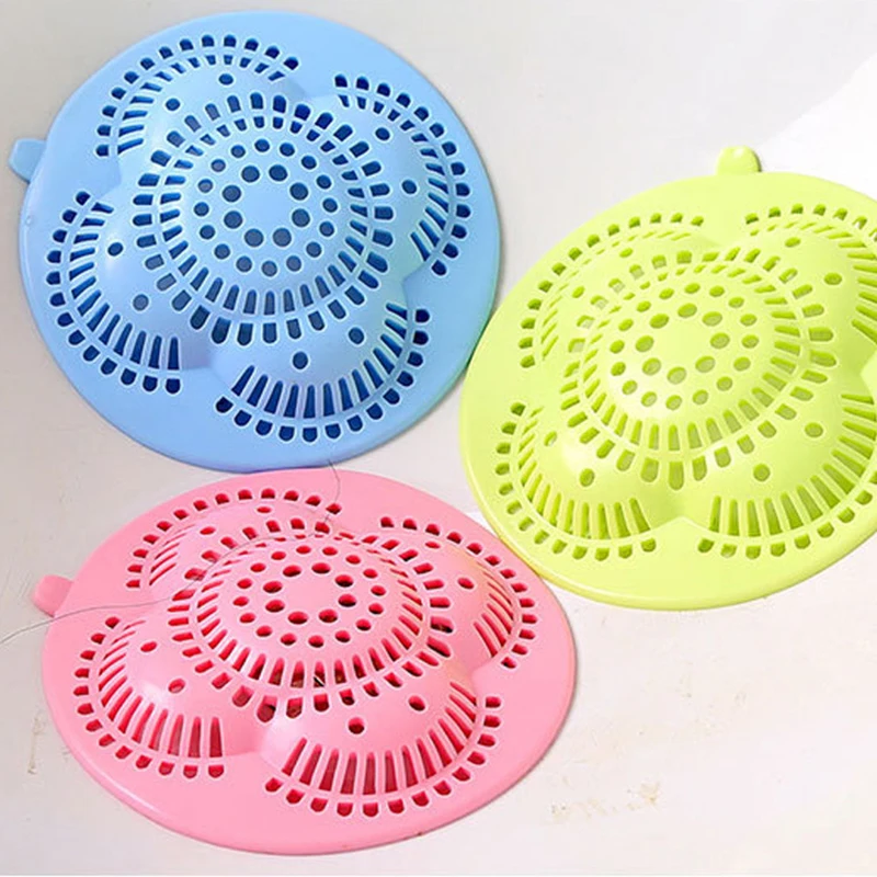 Сливная крышка для раковины с защитой от засоров фильтр волос в ванную комнату