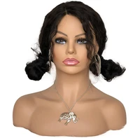 pvc mannequin head model realistic mannequin bust wig heads for hat wigs sunglasses jewerly displaying