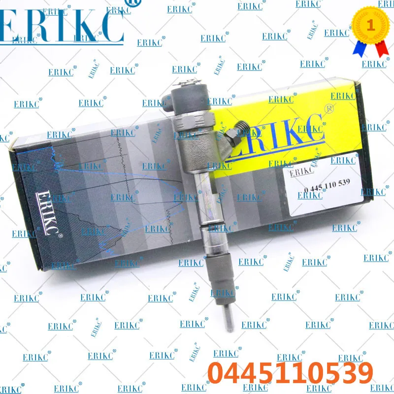 

ERIKC Injector Nozzle Assembly 0445110539 Diesel Oil Inyector 0 445 110 539 Auto Fuel Inyector 0445 110 539 for Bosch