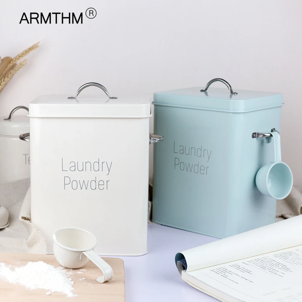 Многофункциональная коробка для хранения риса Железный контейнер герметичная