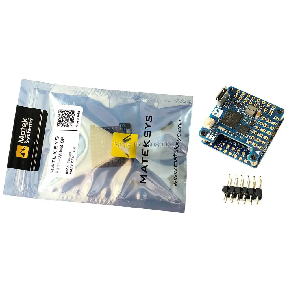 Контроллер полета Matek Mateksys F411 WSE Compact Flight Controller & BEC выход 5 В встроенный 2 6S ESC 78A