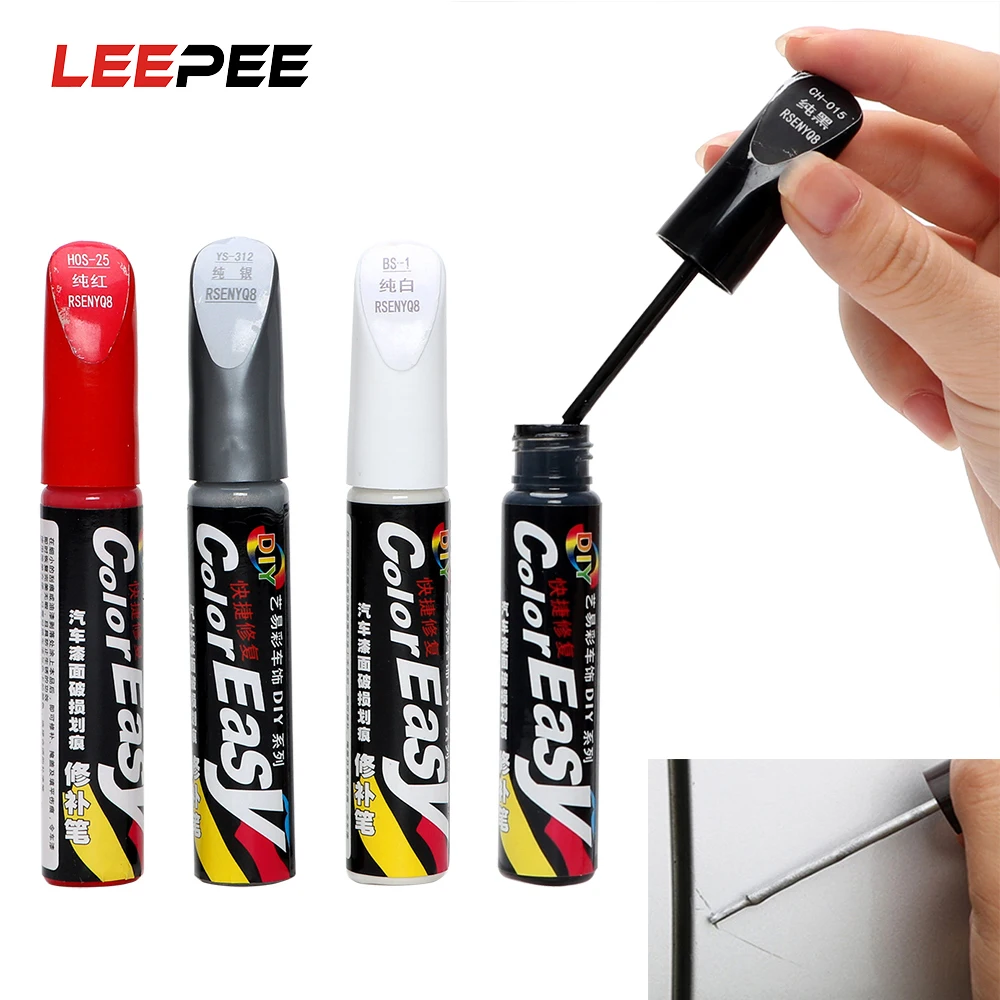LEEPEE, 4 цвета, Fix it Pro, автомобильная ручка для ремонта царапин, автокраска, уход за краской, автоуход, автостайлинг, профессиональный инструмент для удаления царапин